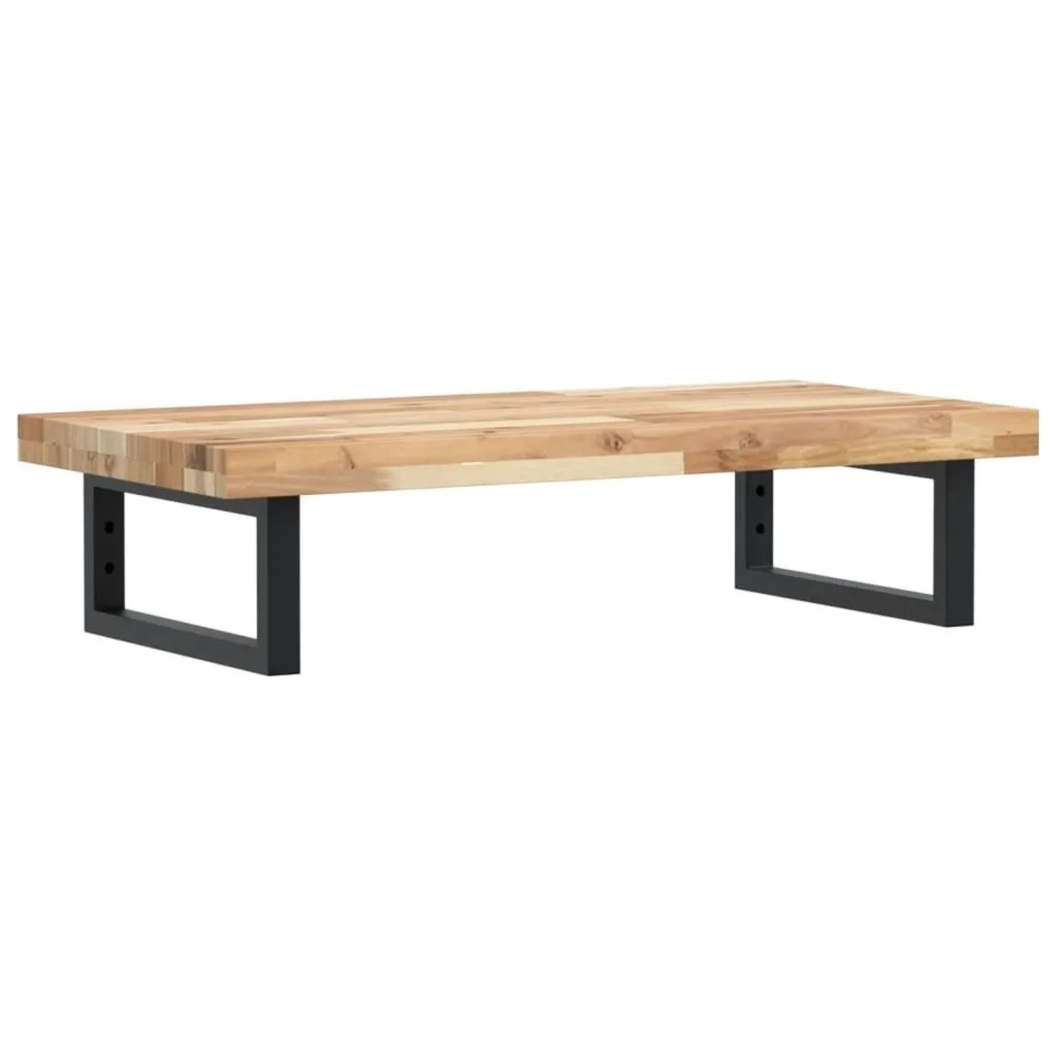 vidaXL Waschbeckenregal Wandmontage Stahl und Akazienholz 3302697 günstig online kaufen