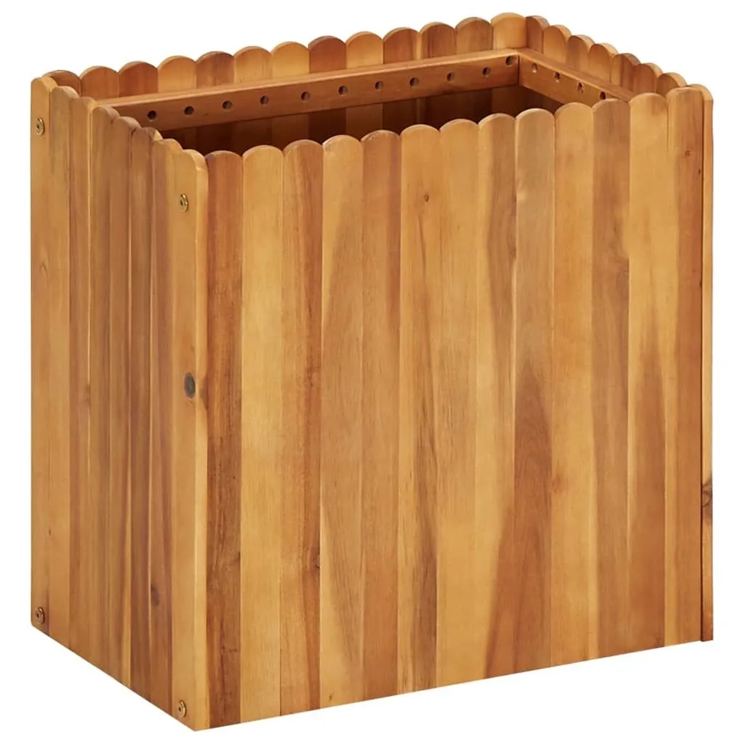 vidaXL Garten-Hochbeet 50 x 30 x 50 cm Massivholz Akazie 45923