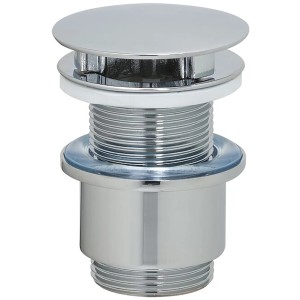 Tiger Universal Stöpsel für Waschbecken-Siphon, Chrom-Finish.