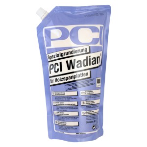 PCI Wadian Spezialgrundierung für Holzspanplatten, 1 Liter Gebinde.