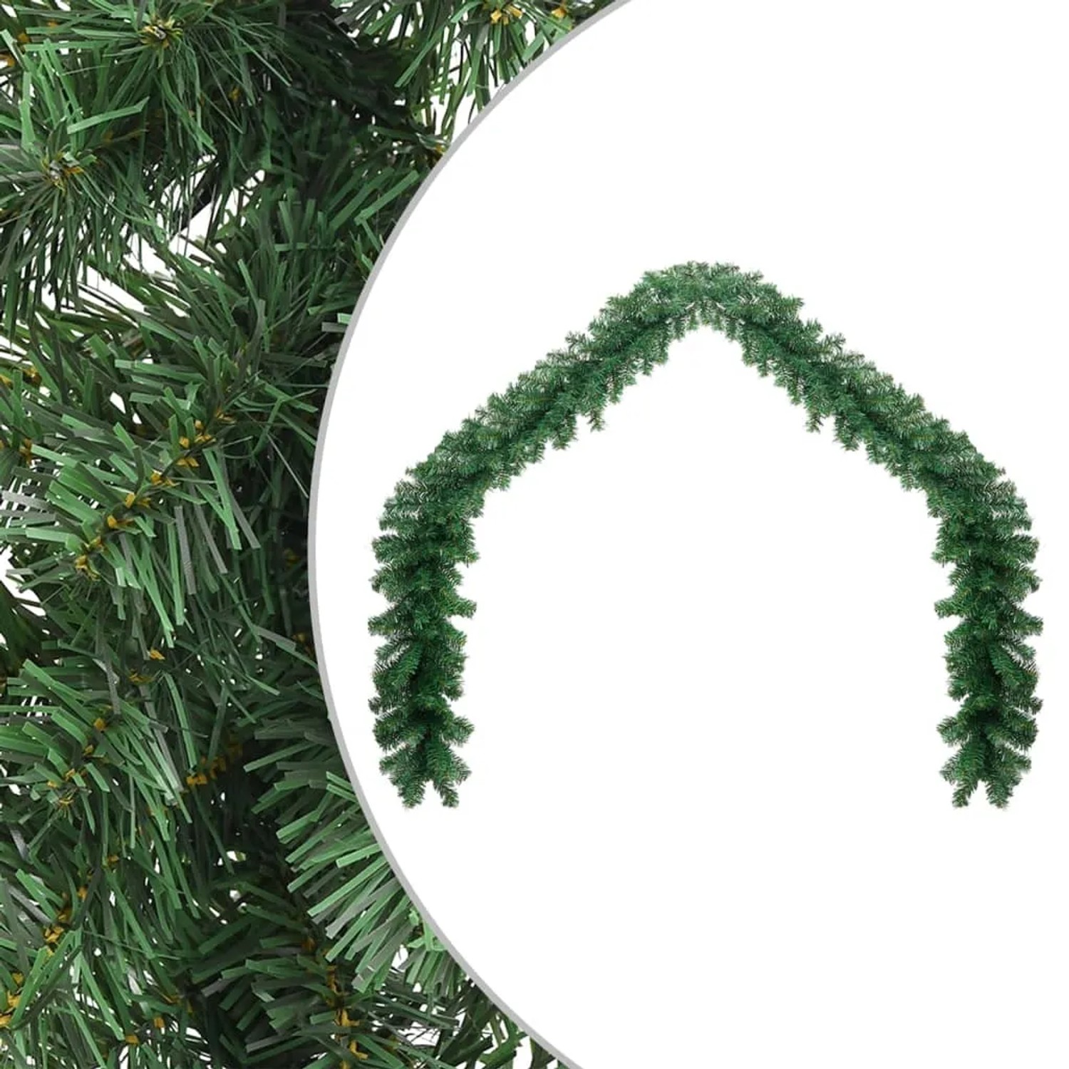 vidaXL Weihnachts-Girlande PVC 10 m Grn kaufen bei OBI