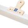 LUX Rakel Classic 400 mm mit Holzgriff für Maurer- und Fliesenlegerarbeiten.