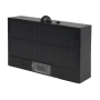 Schwarze LUXULA Solar Wandleuchte mit Bewegungsmelder für Aussen, Lampen & Leuchten.