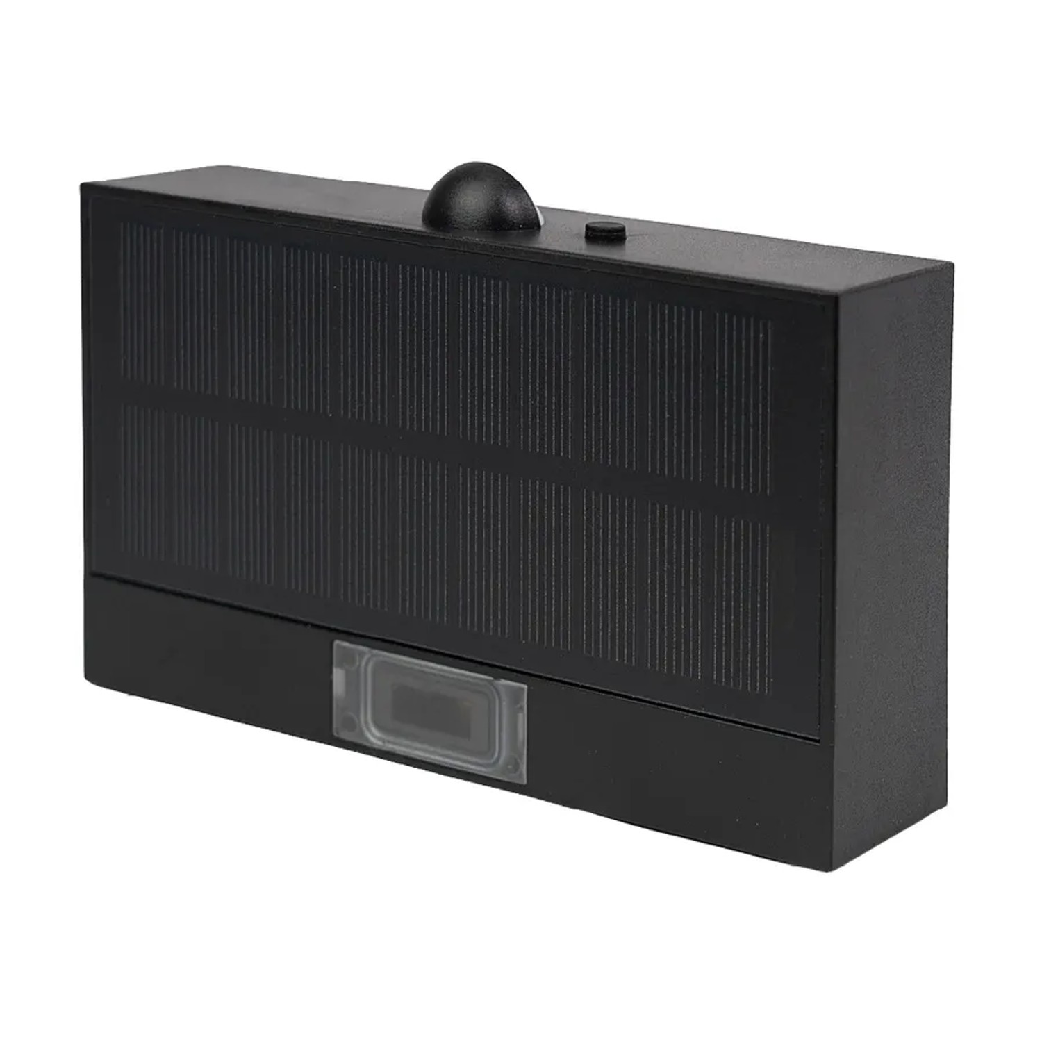 Schwarze LUXULA Solar Wandleuchte mit Bewegungsmelder für Aussen, Lampen & Leuchten.