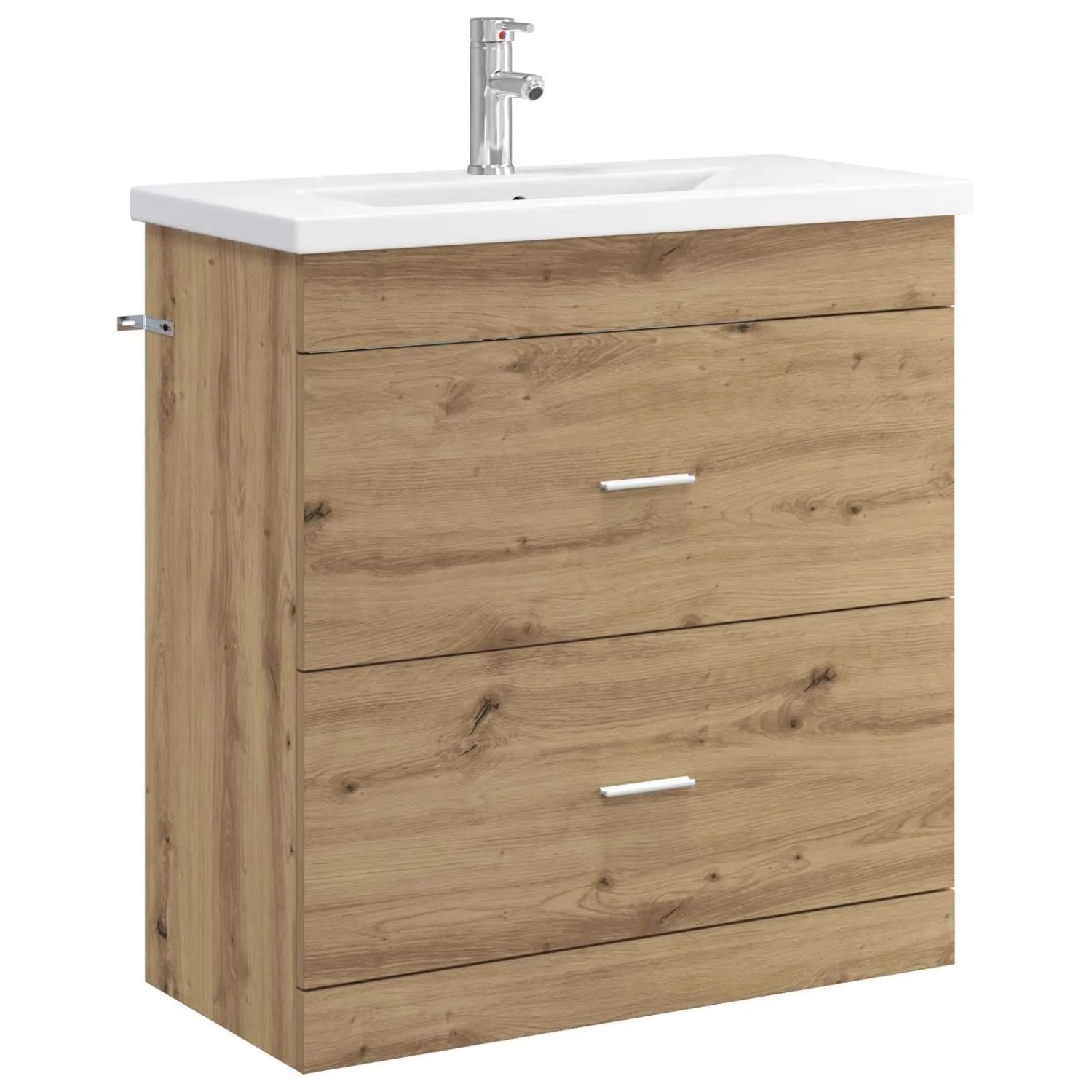 vidaXL Badezimmermöbel-Set Artisan-Eiche 81 x 40 x 84,5 cm 3404381