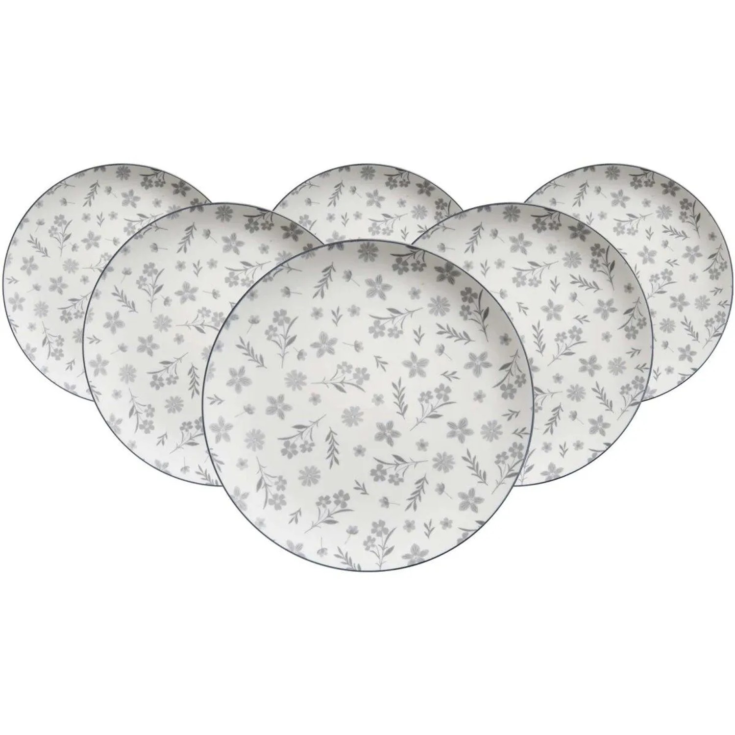 Ritzenhoff & Breker Sendai Speiseteller 27 cm 6er Set Blume