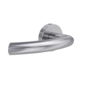 Novadoors Türgriff Nova Amico, rosettenlos, Edelstahl, für Innentüren mit Smart2Lock.