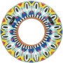 Bestway Schwimmring Flirty Fiesta, Ø 94 cm, bunt gemustert, mit Haltegriffen.