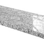 Wigasil Fensterbank Naturstein, grau-weiß, 275x20x2 cm. Für Innen & Außen, mit Wasserrille.