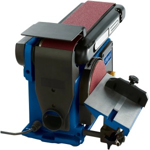 Scheppach BTS 800 Band- und Tellerschleifer zum Schleifen von Holz und ähnlichen Materialien.