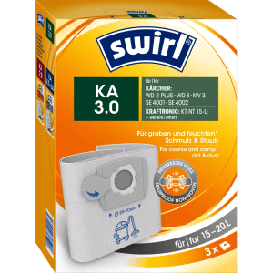Swirl KA 3.0 Staubsaugerbeutel 3 St