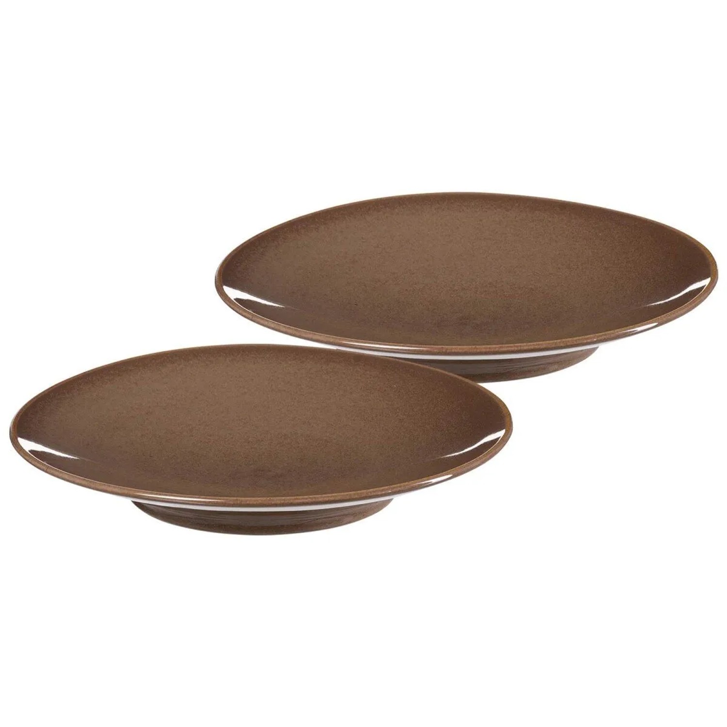 Ritzenhoff & Breker Sahara Servierplatte 31 cm 2er Set Dunkelbraun
