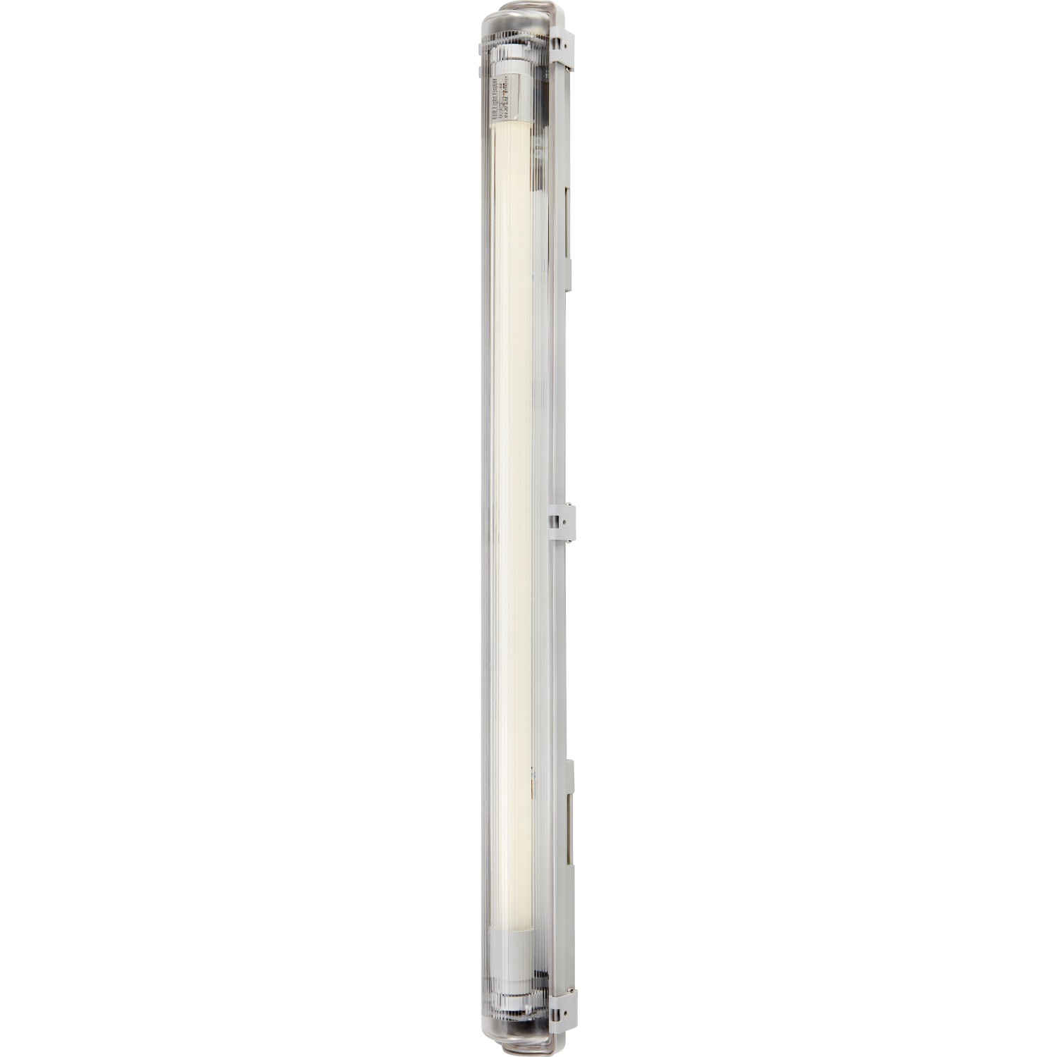 LED-Feuchtraumleuchte, 9W, 68cm, neutralweißes Licht, ideal für Bad, Keller oder Garage.