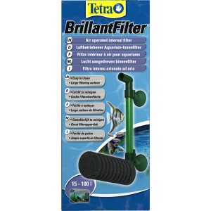 Tetratec Brillant Innenfilter mit Schaumstoffpatrone für Aquarien bis 100l.