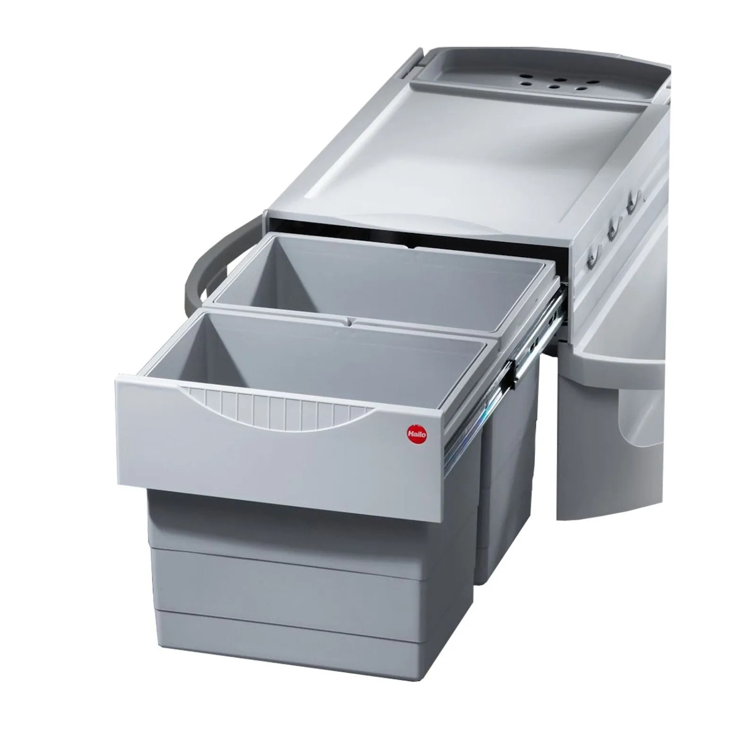 Thumbnail - HAILO Abfallsammler Mülleimer Rondo 2x 18L Multifunktionseimer 12L Hailo 3645121