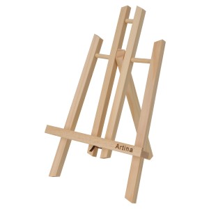 Artina Manchester Staffelei aus Kiefernholz, Tischstaffelei für Künstler und Präsentationen.