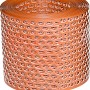 Rolle Vogelschutzgitter, rot, aus PVC, 5 m lang, für Dachbleche.