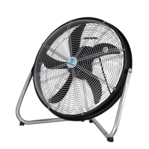 WESTINGHOUSE Bodenventilator Yucon 2: Windmaschine mit Stahlrohr-Standbügel und schwarzem Flügelrad.