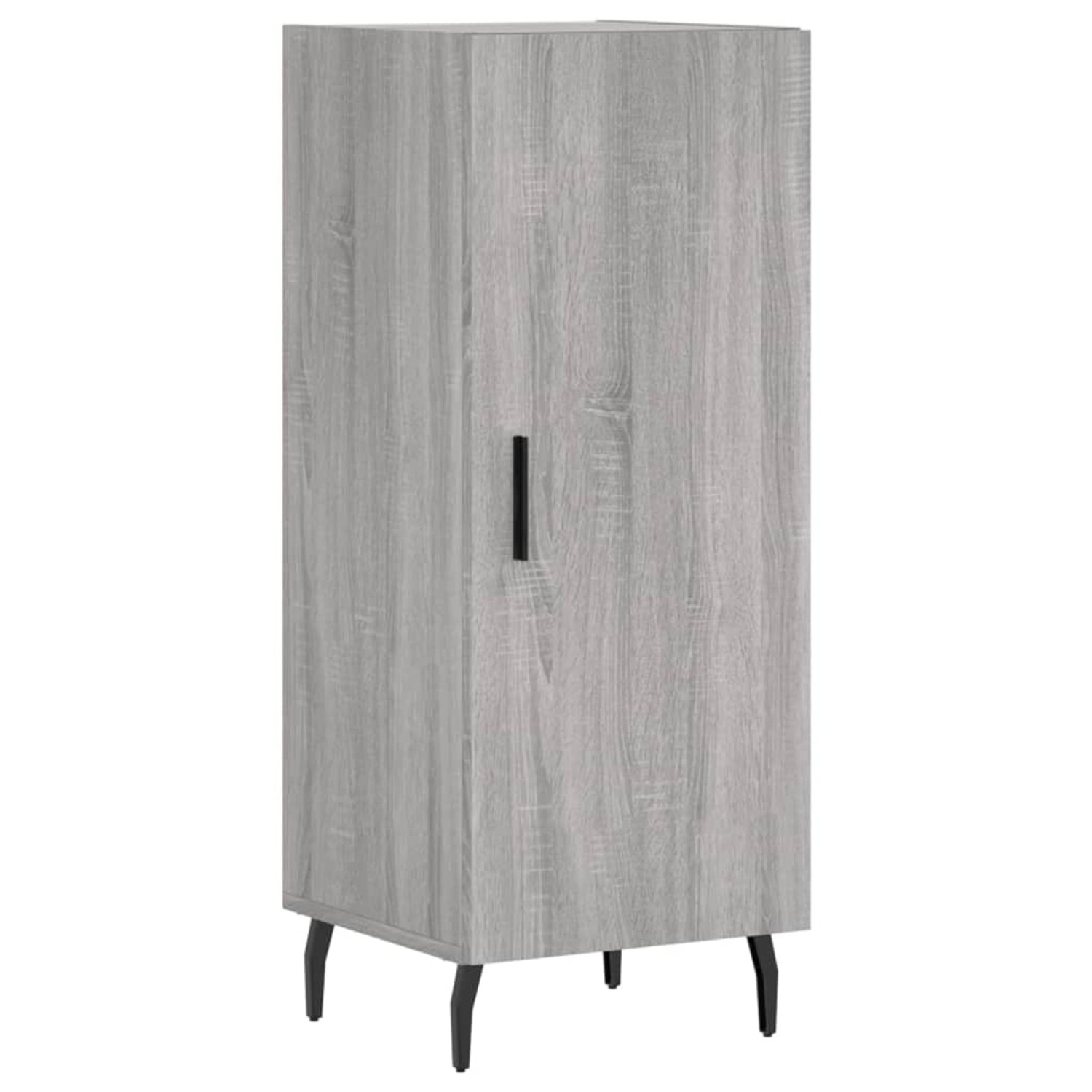 vidaXL Sideboard Grau Sonoma 34,5x34x90 cm Holzwerkstoff 828562 günstig online kaufen