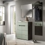 Inn.Furn Garderobenpaneel in Grau und Salbei 45 x 165 cm Cooper_6