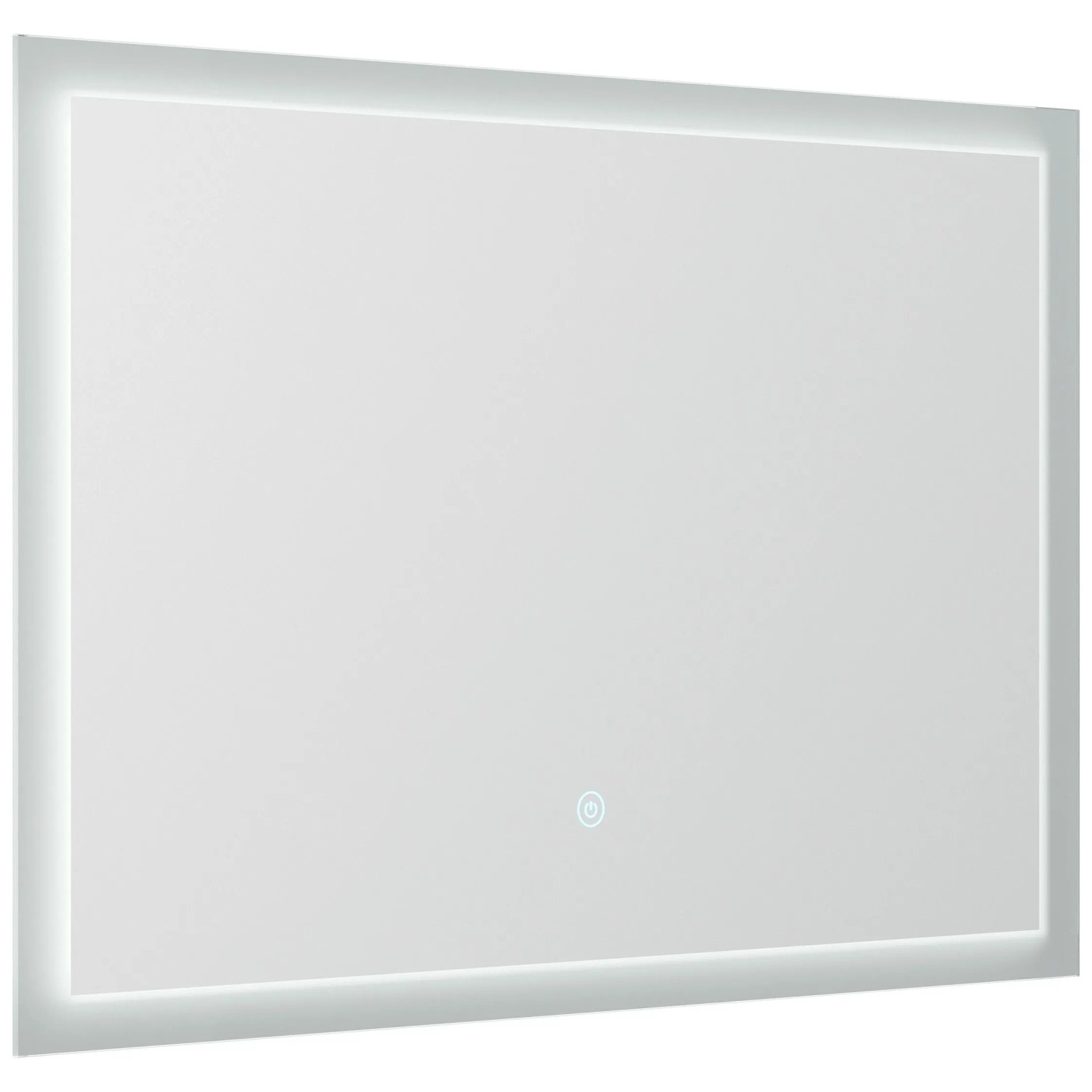 Posseik LED Spiegel mit Touch Bedienung 80 cm x 53 cm