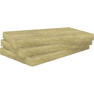 Rockwool Sonorock Akustik Trennwandplatten, 45mm stark, zur Schall- und Wärmedämmung.