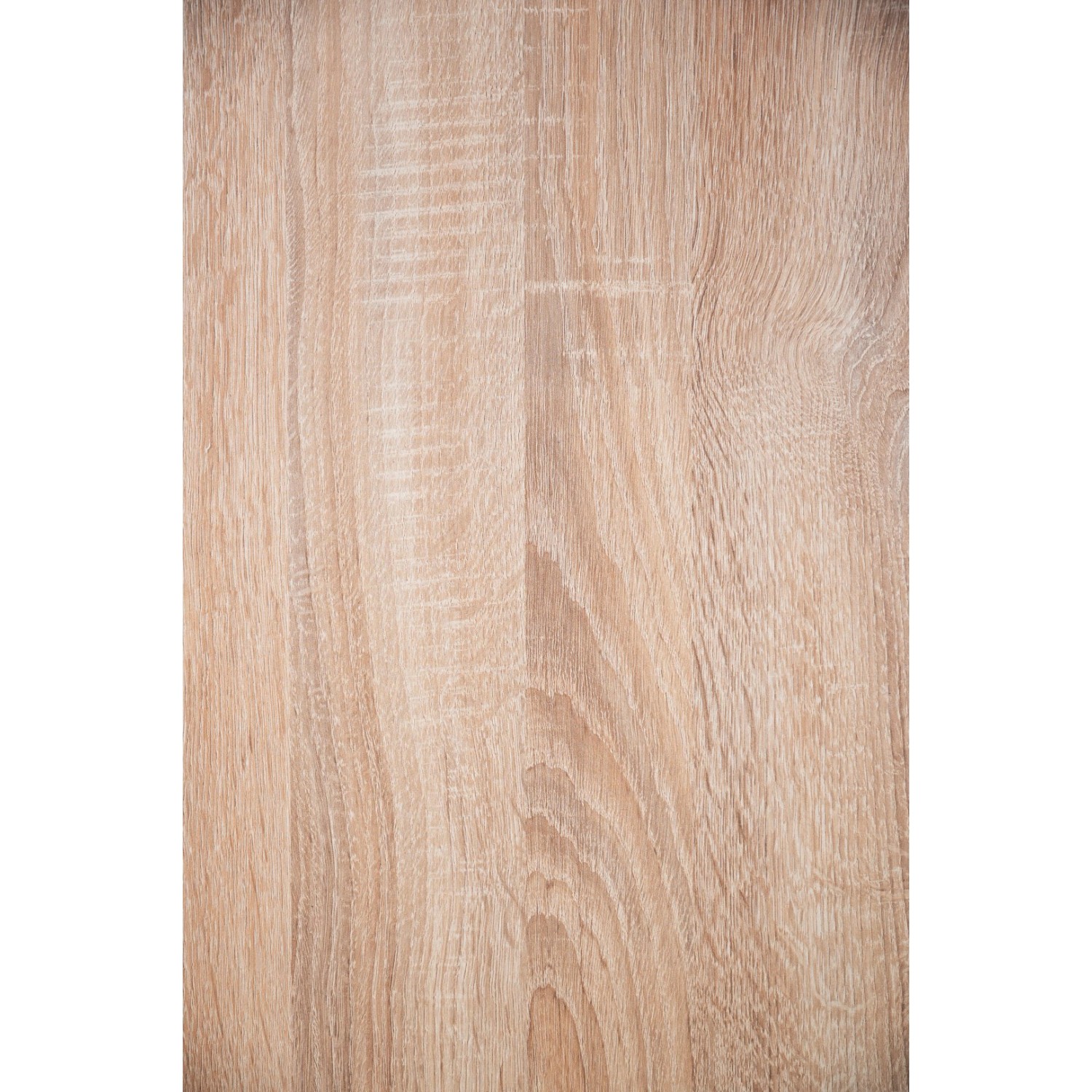 Detailaufnahme der Eiche Sonoma Sägerau Nachbildung Arbeitsplatte der Respekta Miniküche.