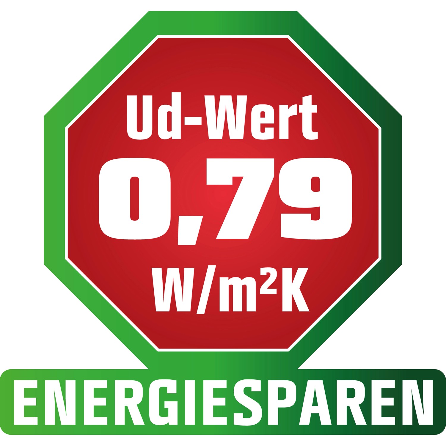 Ud-Wert 0,79 W/m²K für energieeffiziente Splendoor Haustür Berlin Prime.