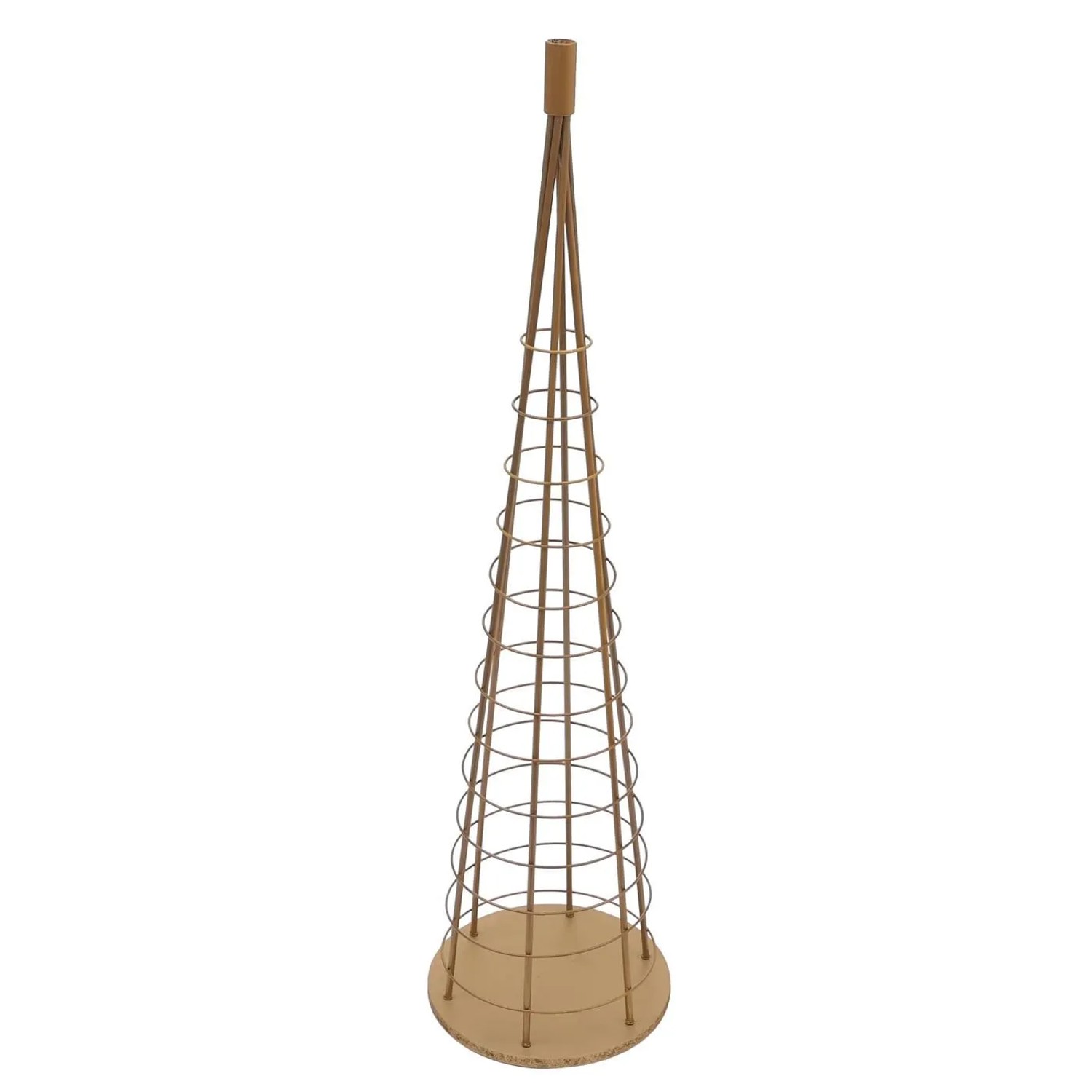 MCW Deko-Baum O91 Metall 115cm Goldfarben_7