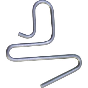 Beetex Raffhaken aus Federstahl für Seilspann-Sonnensegel im Innenbereich.