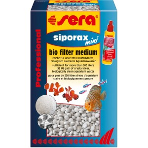 Sera Siporax Mini Professional Aquarium Filtermedium, 1000ml, für biologisch sauberes Wasser.