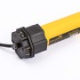 Schellenberg Rollladenmotor Standard Maxi 10 Nm, gelb, mit schwarzem Anschlussstück und Kabel.