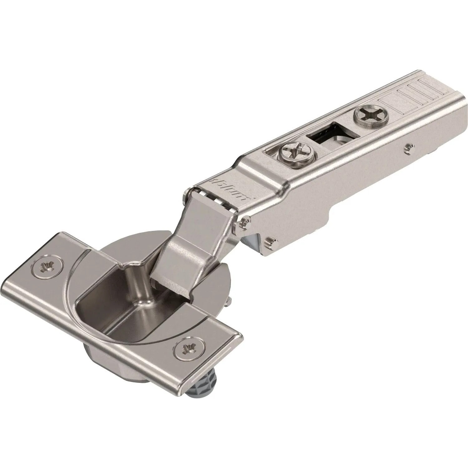 Blum Spezialscharnier Clip Top 110 Grad Gerade ohne Feder Vernickelt Einpressen