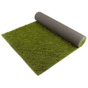 Primaflor Kunstrasen Korsika, 4x3m, gerollt. Wetterfester Rasenteppich für Garten, Balkon und Terrasse.