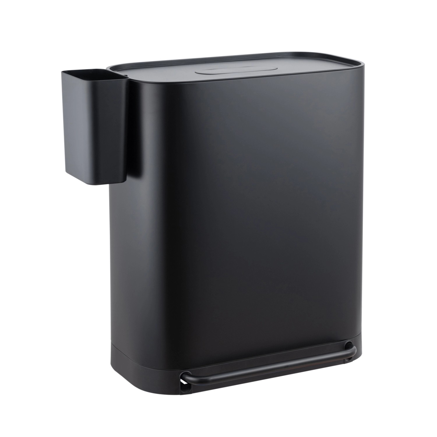 Svita MLT2X30 Mülleimer Treteimer 60l 2 Fächer Mit Deckel Schwarz günstig online kaufen