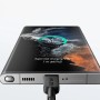 Anker USB-C Kabel lädt Smartphone. Geflochtenes Ladekabel für Computer & Multimedia.