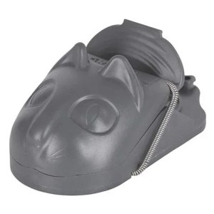 Westfalia Mausefalle MouseStop, 2er-Set, aus schwarzem Kunststoff.