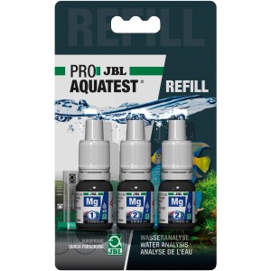 JBL ProAquaTest Mg-Ca Refill: Nachfüllpack für Magnesium- und Calciumtests im Aquarium.