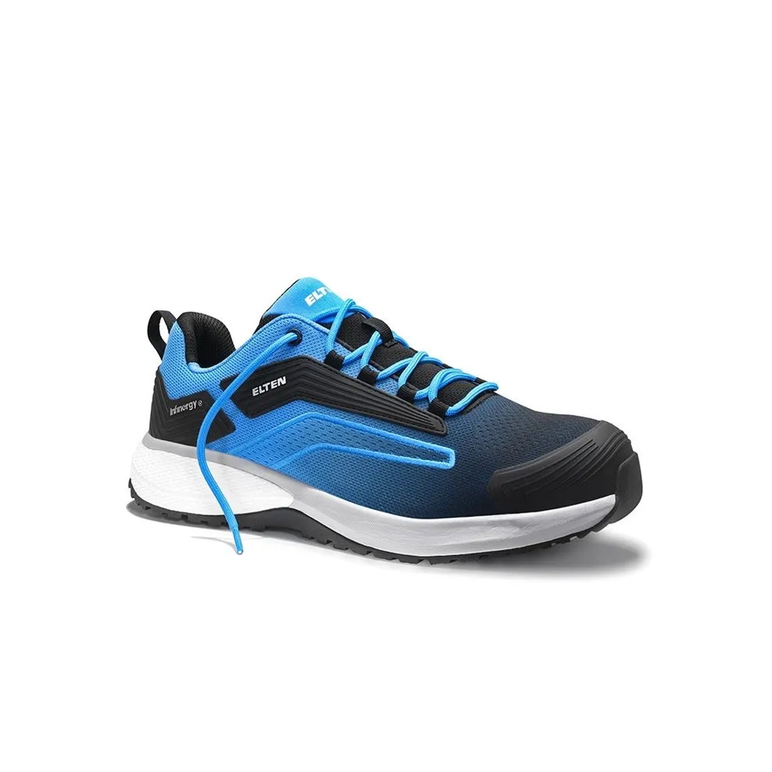 ELTEN Sicherheitshalbschuh TORNADO XXSW BLACK BLUE Low ESD S1PS Größe 41