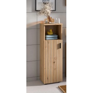 Inn.Furn Badezimmer Kommode in Eiche 30 x 95 cm Livia