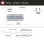 Paulmann MaxLED 500 LED-Strip-Basisset, 5m warmweiß. Abbildung der Komponenten, Maße und Kürzbarkeit.