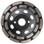 kwb Diamant-Schleifteller Aggreso-Flex, 12,5 cm Durchmesser, für Winkelschleifer.