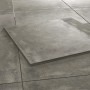 Terrassenplatten Feinsteinzeug Vero 2.0 in Zementoptik Grau, 80x80 cm