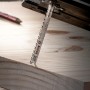 Bosch Expert T308BP Stichsägeblatt im Einsatz, für ausrissfreie Holzschnitte. 5er-Pack.