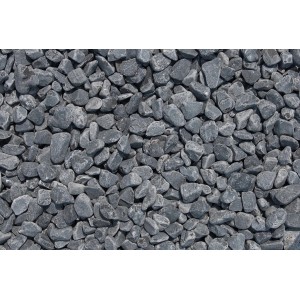 Ebano-Schwarz Marmor Zierkiesel, 15-25 mm, ideal für Garten- und Landschaftsbau.