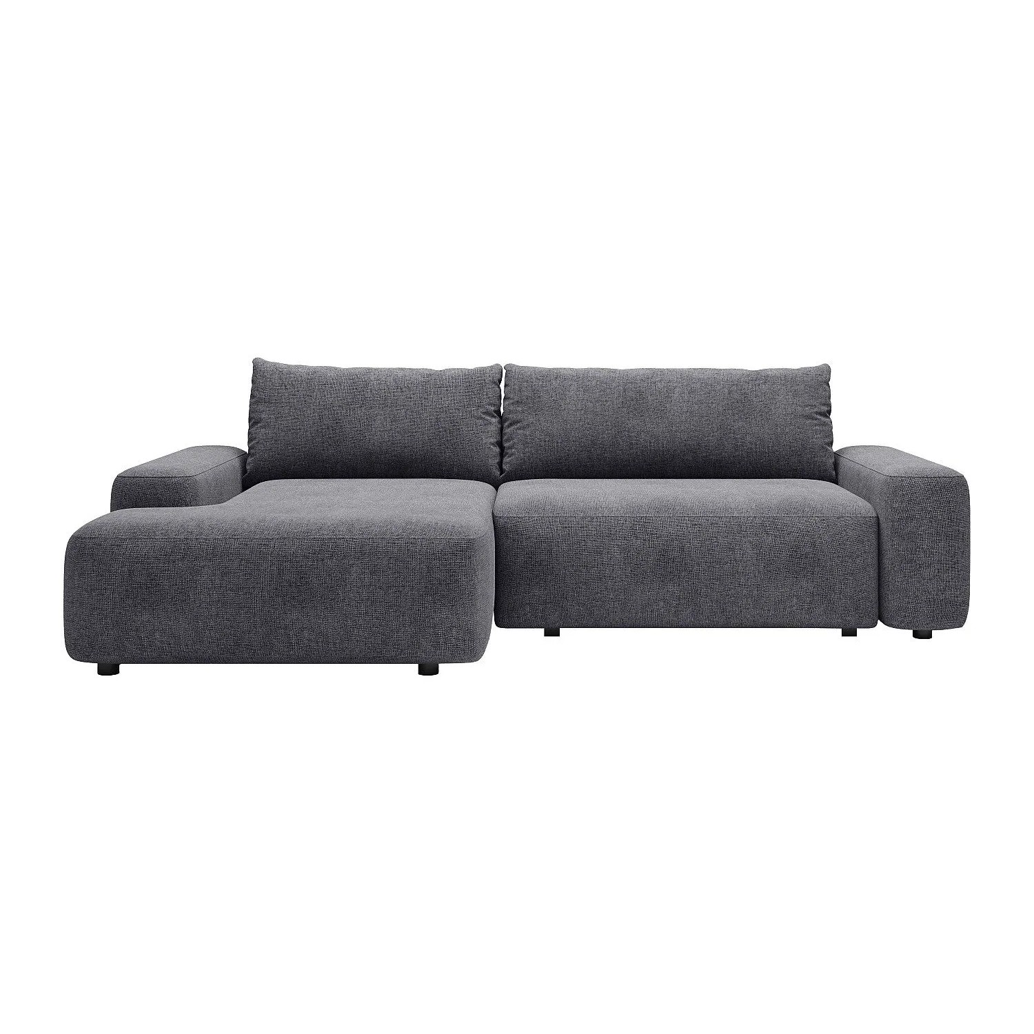Vente-unique Schlafsofa Daviso Grau 264 cm