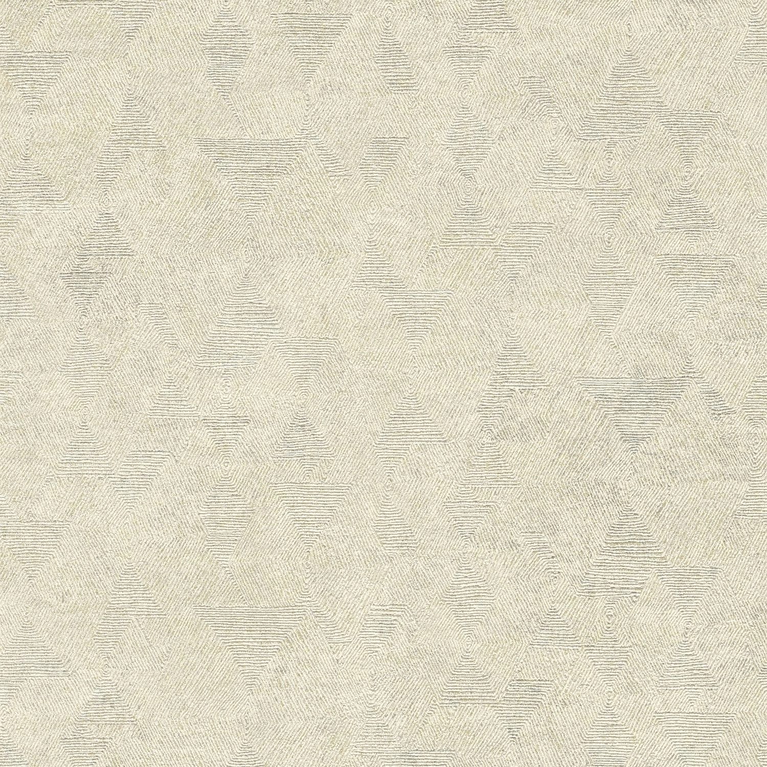PROFHOME 386982-GU Grafik Tapete Metallische Akzente Beige Platin Creme 0,5 günstig online kaufen