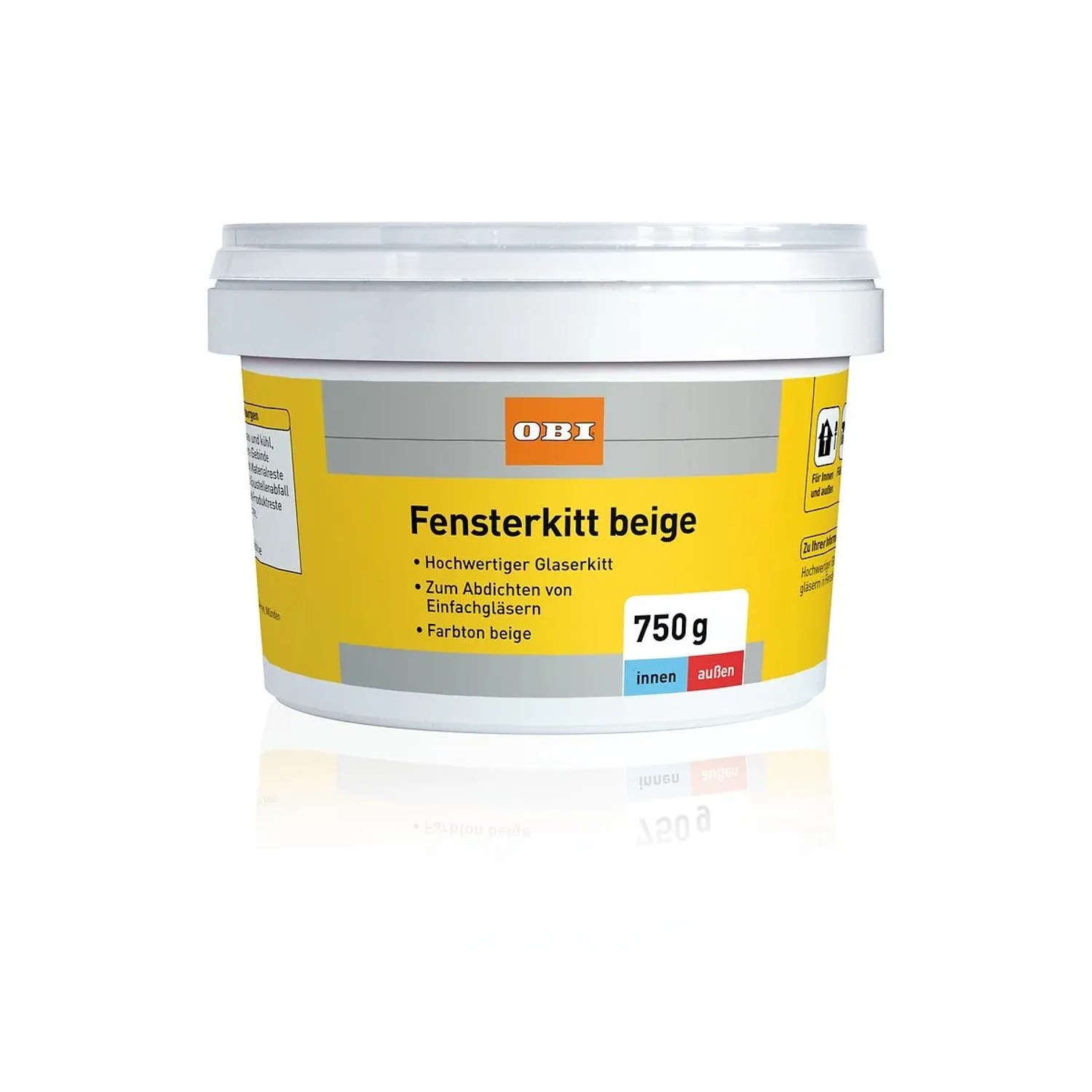 OBI Fensterkitt Beige 750 g