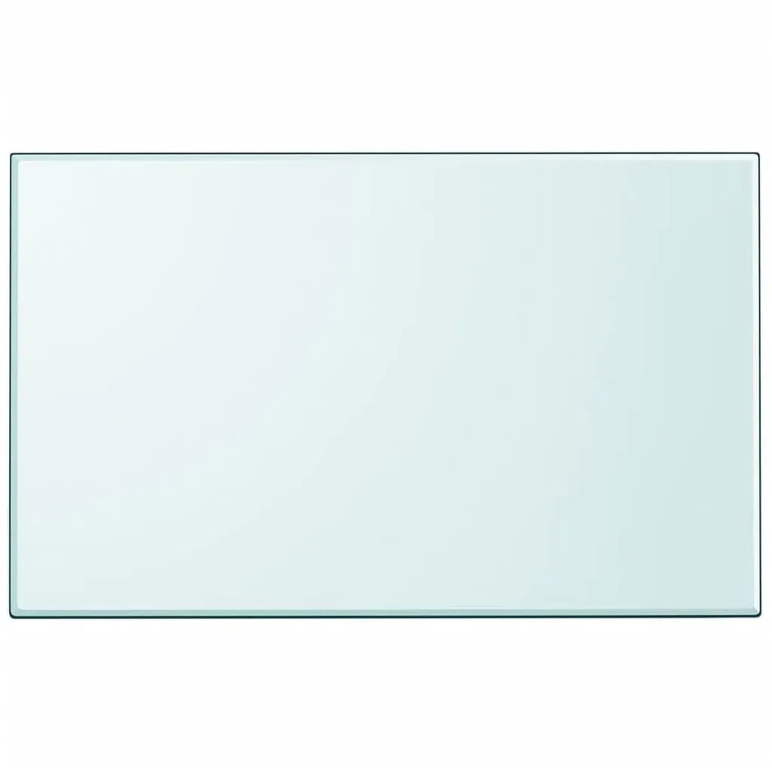 vidaXL Tischplatte aus Gehärtetem Glas Rechteckig 1000x620 mm 243633