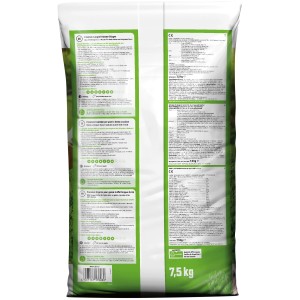 OBI Premium Langzeit-Rasendünger, 7,5 kg Sack für dichten, grünen Rasen.